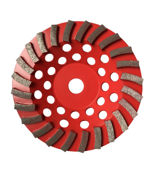 Red Brazed Cup Wheel -01